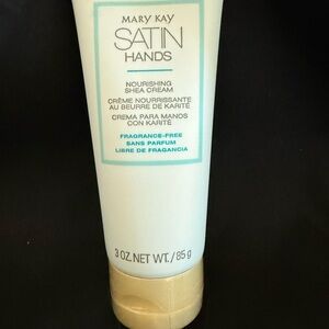 Mary Kay Satin Hands Nourishing Shea Cream Fragrance Free Hand Cream